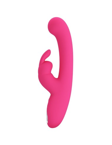 PRETTY LOVE - VIBRATEUR LAMAR LAPIN ET POINT G ROSE