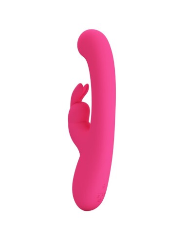 PRETTY LOVE - VIBRATEUR LAMAR LAPIN ET POINT G ROSE