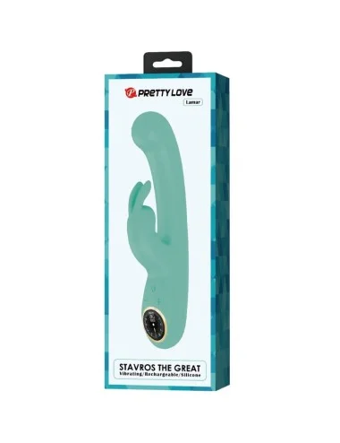 PRETTY LOVE - VIBRATEUR LAMAR LAPIN ET POINT G VERT