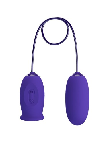 PRETTY LOVE - STIMULATEUR VIBRATEUR RECHARGEABLE DAISY YOUTH VIOLET