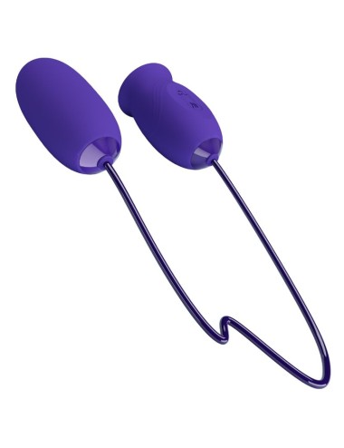 PRETTY LOVE - STIMULATEUR VIBRATEUR RECHARGEABLE DAISY YOUTH VIOLET