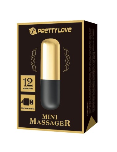 PRETTY LOVE - VIBRATEUR BULLET RECHARGEABLE DOR?