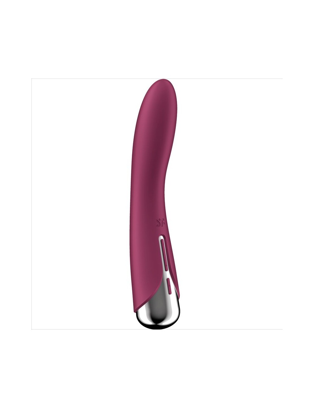 SATISFYER - SPINNING VIBE 1 VIBRATEUR ROTATEUR G-SPOT ROUGE