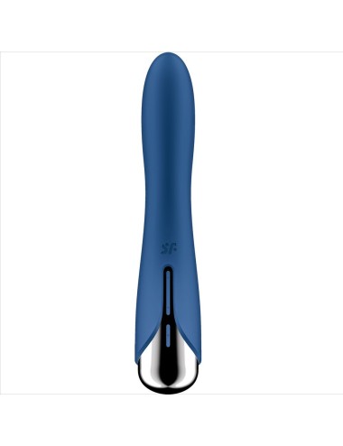 SATISFYER - VIBRATEUR ROTATEUR BLEU SPINNING VIBE 1 G-SPOT