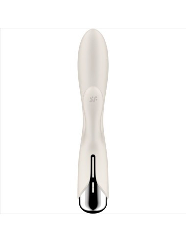 SATISFYER - SPINNING RABBIT 1 CLITORIS ET STIMULATION DU POINT G BEIGE