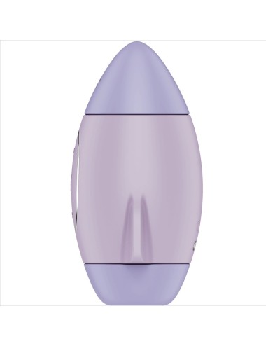 SATISFYER - MISSION CONTROL PETIT VIBRATEUR  DOUBLE IMPULSION LILAS