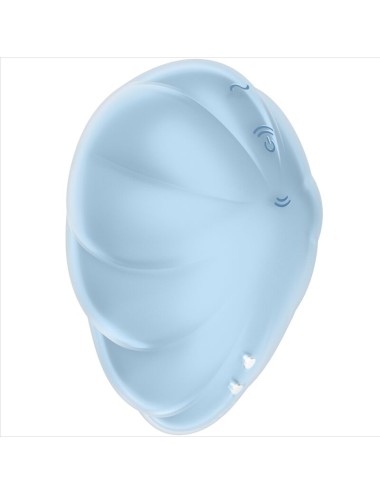 SATISFYER - VIBRATEUR CLOUND DANCER BLEU AIR PULSE