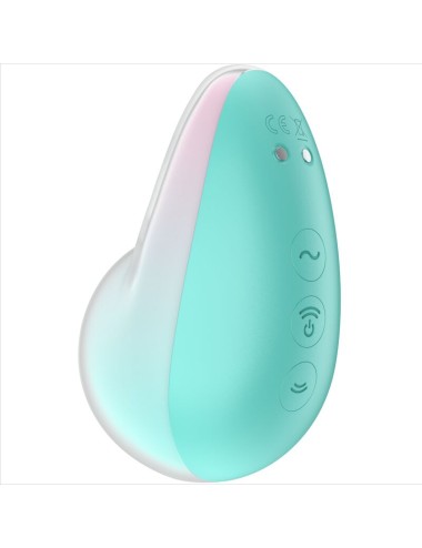 SATISFYER - STIMULATEUR PIXIE DUST BLEU AIR PLUSE