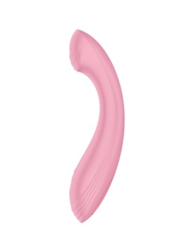 SATISFYER - STIMULATEUR VIBRATEUR G-FORCE G-SPOT ROSE