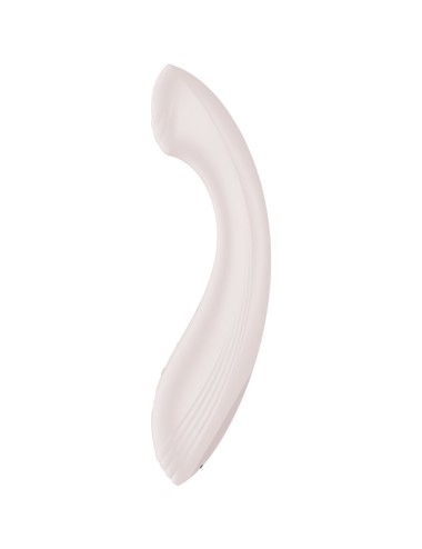 SATISFYER - STIMULATEUR VIBRATEUR G-FORCE G-SPOT BEIGE