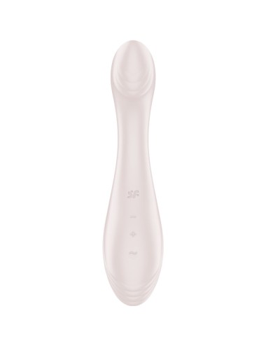 SATISFYER - STIMULATEUR VIBRATEUR G-FORCE G-SPOT BEIGE