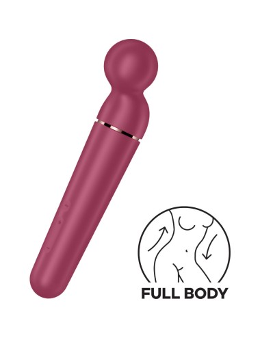 SATISFYER - PLANET WAND-ER VIBRATEUR MASSAGER BERRY