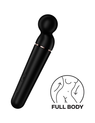 SATISFYER - MASSAGER VIBRATEUR PLANET WAND-ER NOIR