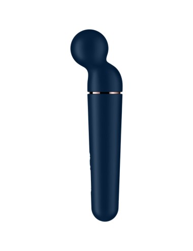 SATISFYER - MASSAGER VIBRATEUR PLANET WAND-ER BLEU