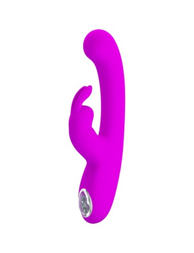 PRETTY LOVE - VIBRATEUR LAMAR LAPIN ET SPOT G VIOLET