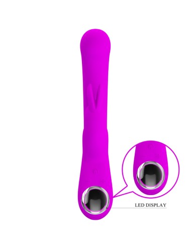 PRETTY LOVE - VIBRATEUR LAMAR LAPIN ET SPOT G VIOLET