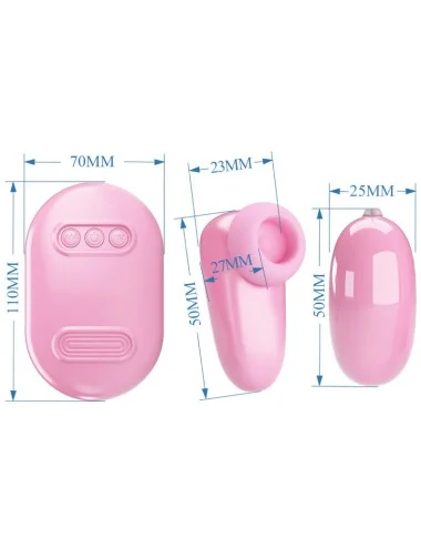 PRETTY LOVE - MAGIC BOX BALLE VIBRANTE & STIMULATEUR ROSE