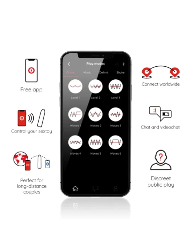 ONINDER - BERLIN VIBRATEUR BULLET NOIR 9 MODES 8,5 X 2 CM - APPLICATION GRATUITE