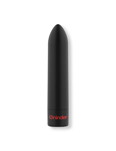 ONINDER - BERLIN VIBRATEUR BULLET NOIR 9 MODES 8,5 X 2 CM - APPLICATION GRATUITE