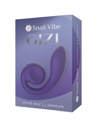 SNAIL VIBE - GIZI DUAL STIMULATEUR VIOLET