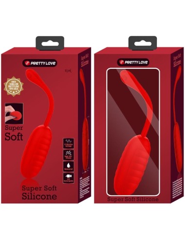 PRETTY LOVE - OEUF VIBRANT RECHARGEABLE KIRK ROUGE