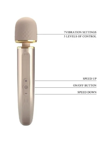 PRETTY LOVE - MASSEUR 7 MODES DE VIBRATION CHAMPAGNE