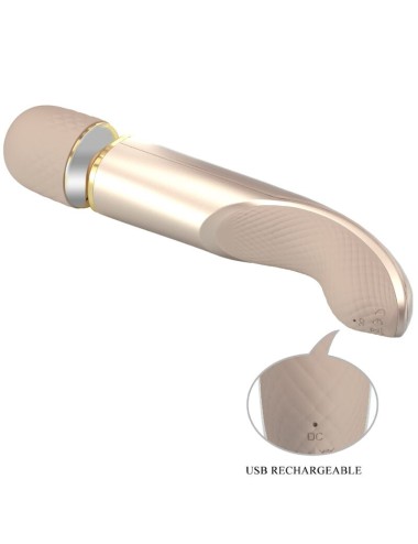 PRETTY LOVE - MASSEUR 7 MODES DE VIBRATION CHAMPAGNE