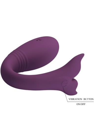 PRETTY LOVE - TÉLÉCOMMANDE JAYLEEN VIBRATOR APP VIOLET