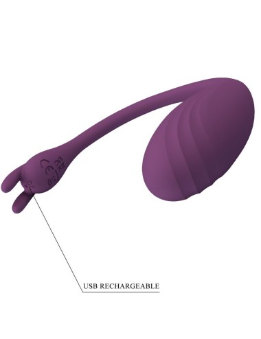 PRETTY LOVE - TÉLÉCOMMANDE CATALINA VIBRATOR APP VIOLET