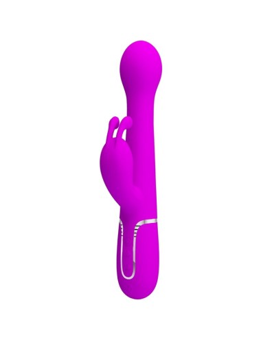 PRETTY LOVE - VIBRATEUR DEJON RABBIT 3 EN 1 MULTIFONCTION VIOLET