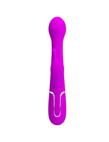 PRETTY LOVE - VIBRATEUR DEJON RABBIT 3 EN 1 MULTIFONCTION VIOLET