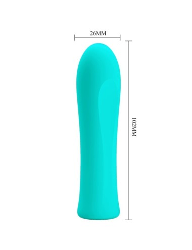 PRETTY LOVE - VIBRATEUR SUPER PUISSANT ALFREDA VERT AQUA