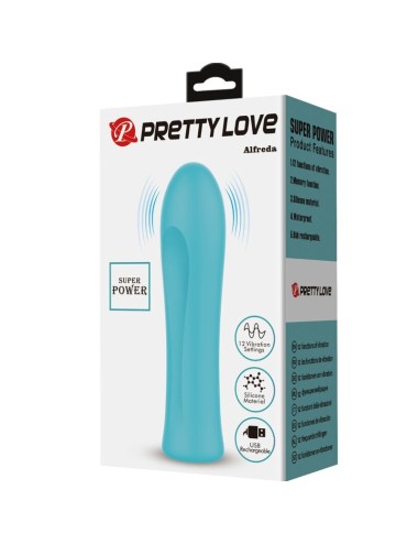 PRETTY LOVE - VIBRATEUR SUPER PUISSANT ALFREDA VERT AQUA