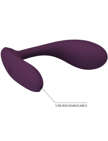 PRETTY LOVE - APPLICATION LILA RECHARGEABLE BAIRD G-SPOT 12 VIBRATIONS