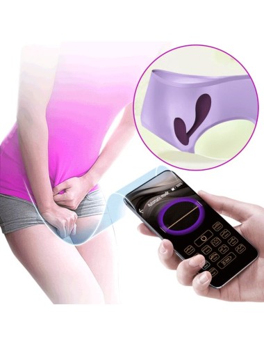 PRETTY LOVE - APPLICATION LILA RECHARGEABLE BAIRD G-SPOT 12 VIBRATIONS