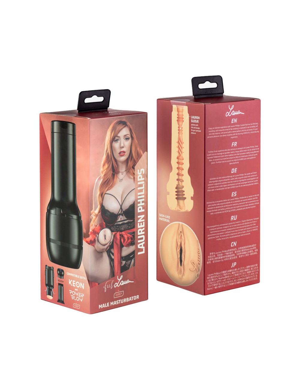 KIIROO - FEEL LAUREN PHILLIPS STARS COLLECTION STROKERS COMPATIBLES POWERBLOW KIIROO - FEEL LAUREN PHILLIPS STARS COLLECTION STROKERS COMPATIBLES POWERBLOW