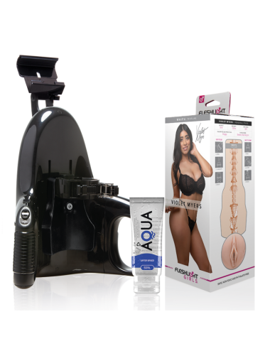 FLESHLIGHT - VIOLET MYERS WAIFU + LANCEMENT UNIVERSEL + LUBRIFIANT DE QUALITÉ AQUA 50 ML