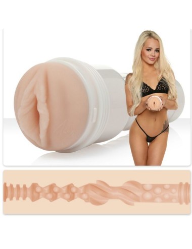 FLESHLIGHT - ELSA JEAN VAGINA TASTY + LANCEMENT UNIVERSEL + LUBRIFIANT QUALITÉ AQUA 50 ML