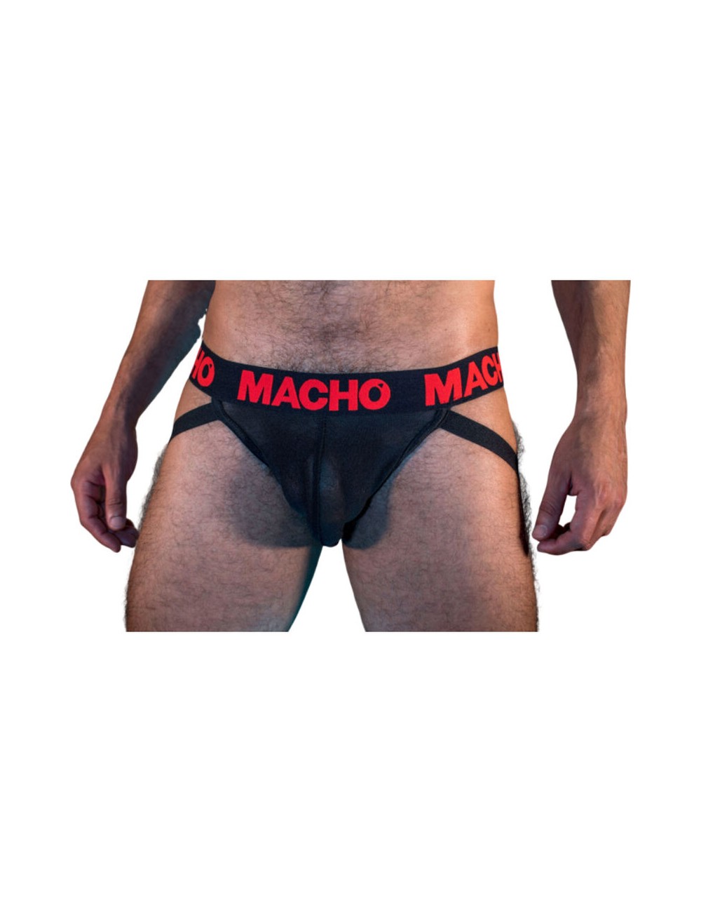 MACHO - MX26X2 JOCK NOIR/ROUGE M MACHO - MX26X2 JOCK NOIR/ROUGE M