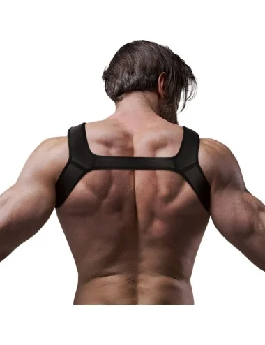 FETISH SUBMISSIVE ATTITUDE - HARNAIS POITRINE EN NÉOPRÈNE POUR HOMME TAILLE M