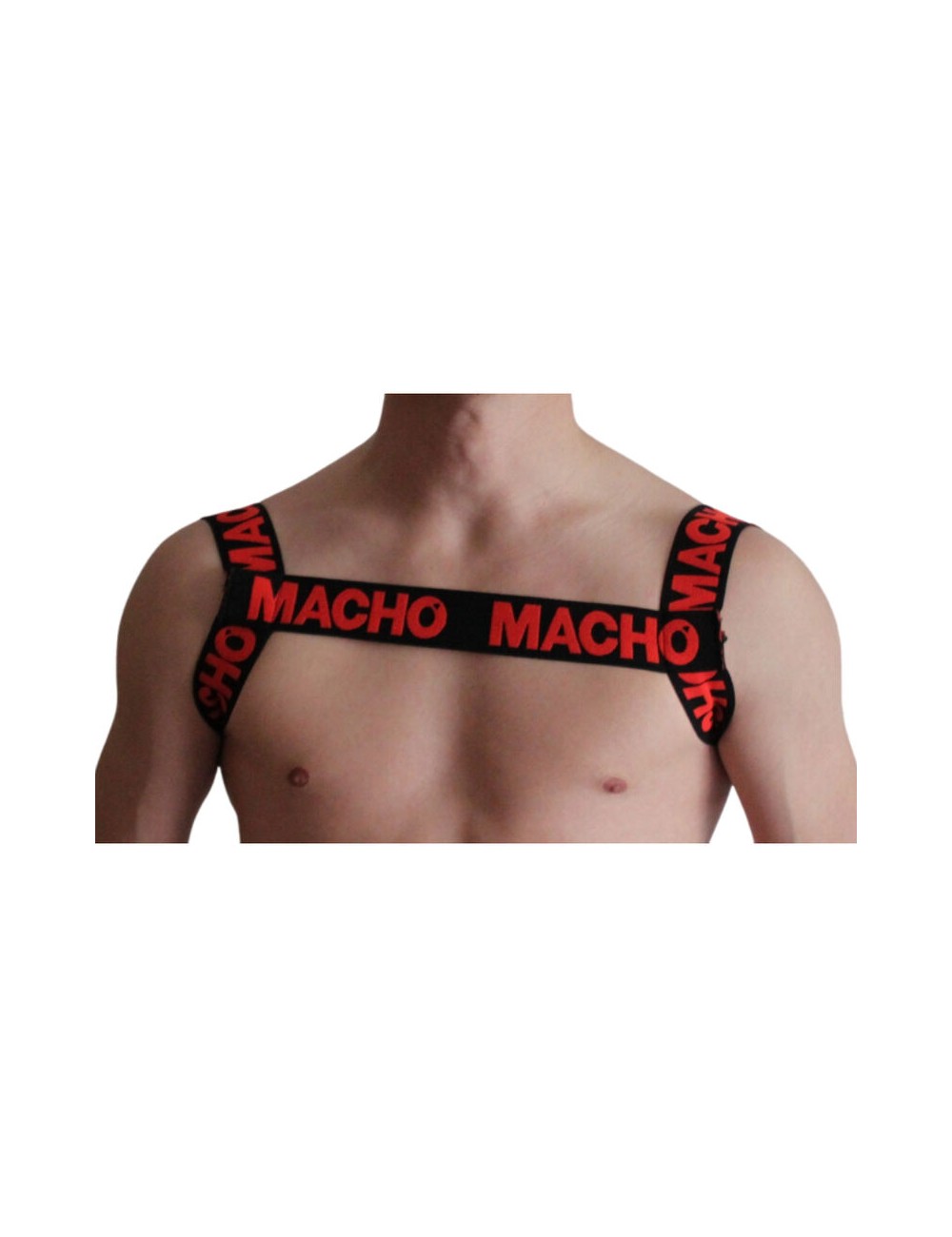 MACHO - HARNAIS DOUBLE ROUGE MACHO - HARNAIS DOUBLE ROUGE