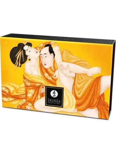 SHUNGA - KIT DE POUDRE DE MASSAGE COMESTIBLE MANGUE