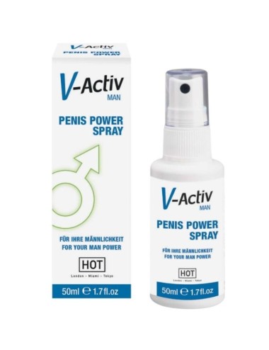 HOT - V-ACTIV PENIS POWER SPRAY HOMME 50ML