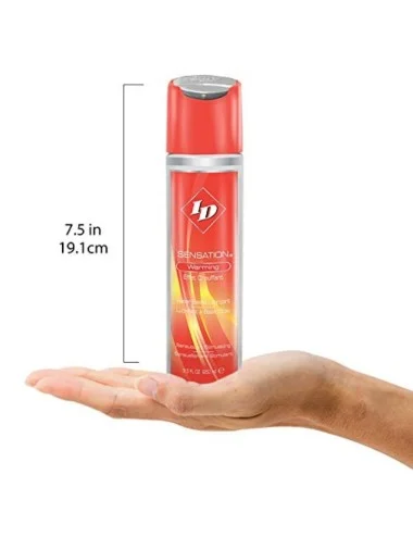 ID SENSATION - LUBRIFIANT BASE D'EAU  EFFET CHALEUR 250 ML