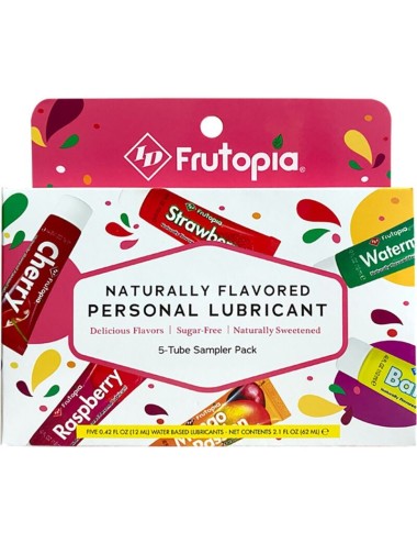 ID FRUTOPIA - LUBRIFIANT ASSORTIMENT 5 PACK 12 ML