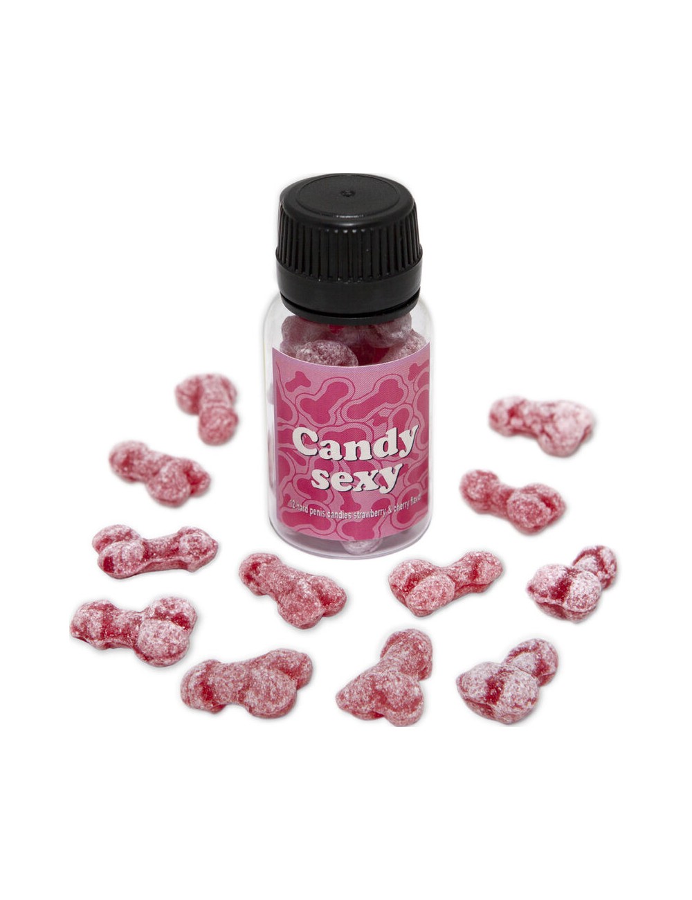 DIABLO PICANTE - CANDY SEXY POT DE 12 GUMMIES SAVEUR FRAISE-CERISE