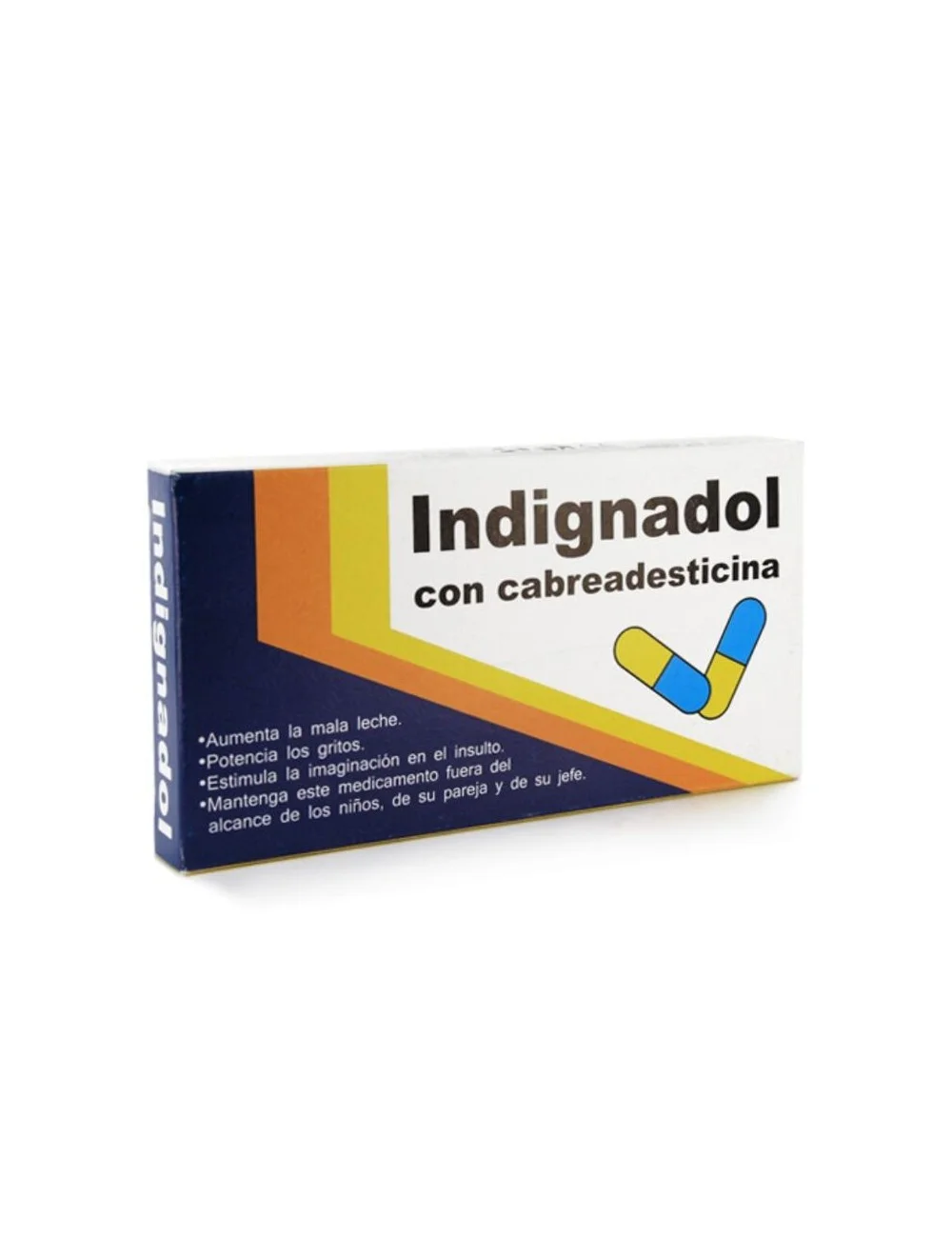 DIABLE GOLOSO - BOITE A MEDICAMENTS INDIGNADOL DIABLE GOLOSO - BOITE A MEDICAMENTS INDIGNADOL