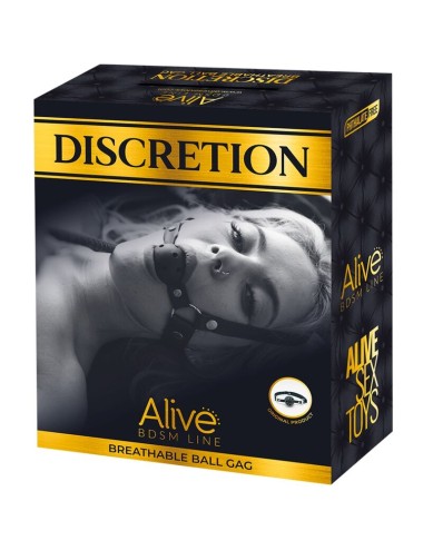 ALIVE - GAG RESPIRANT DISCRETION NOIR