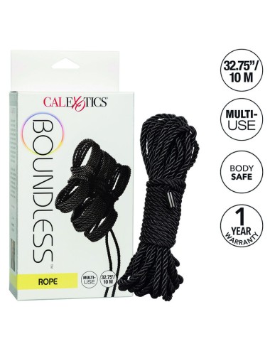 CALIFORNIA EXOTICS - BOUNDLESS CORDE 10M NOIRE