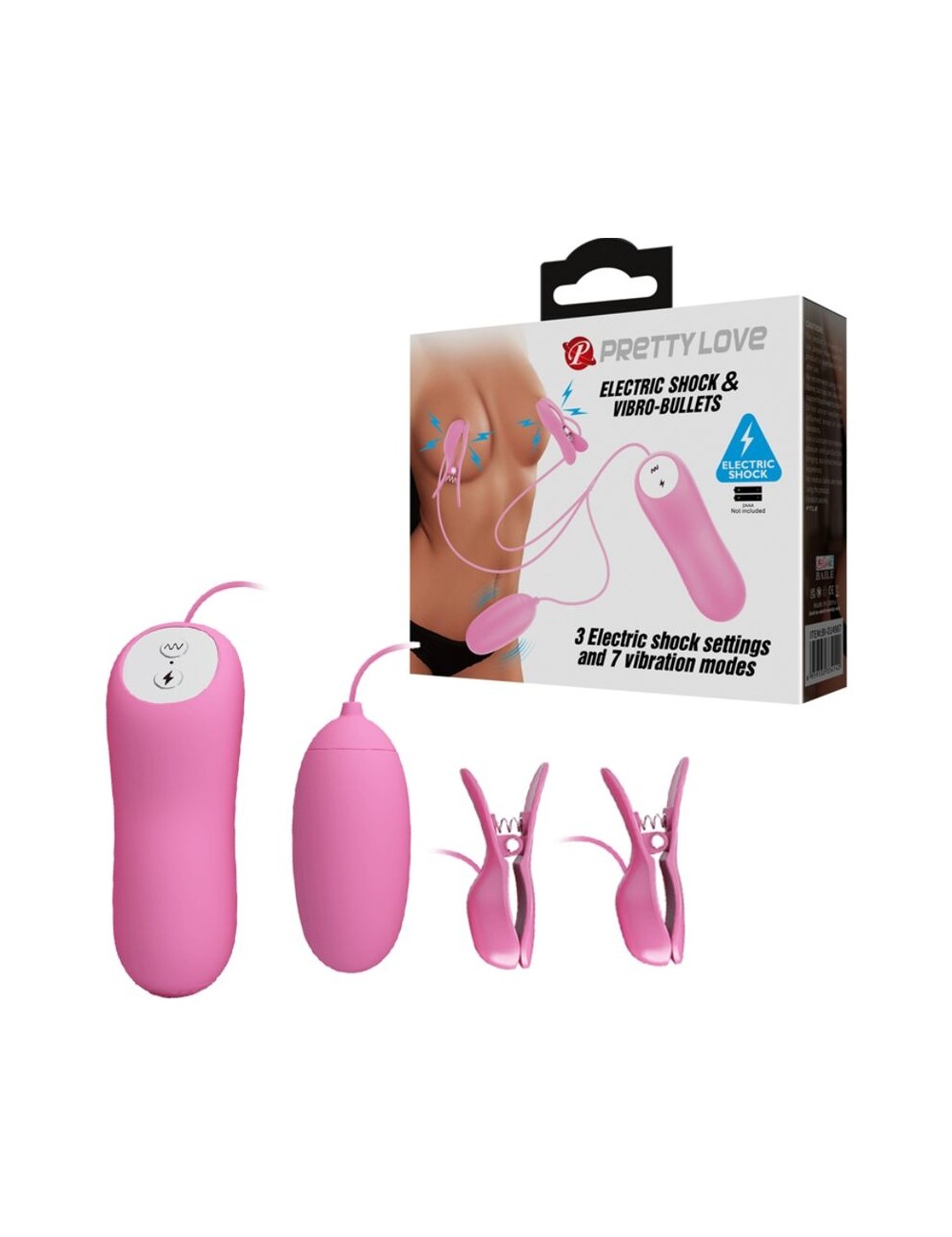 PRETTY LOVE - PINCE ÉPILER AVEC VIBRATION ET ÉLECTROCHOC ROSE PRETTY LOVE - PINCE ÉPILER AVEC VIBRATION ET ÉLECTROCHOC ROSE